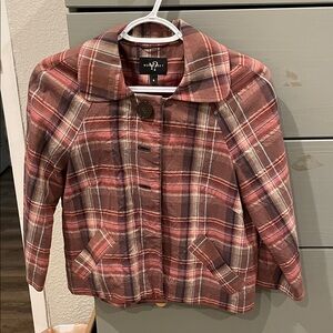 Morrissey Y? Multicolor Plaid Blazer